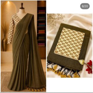 khadi cotton saree